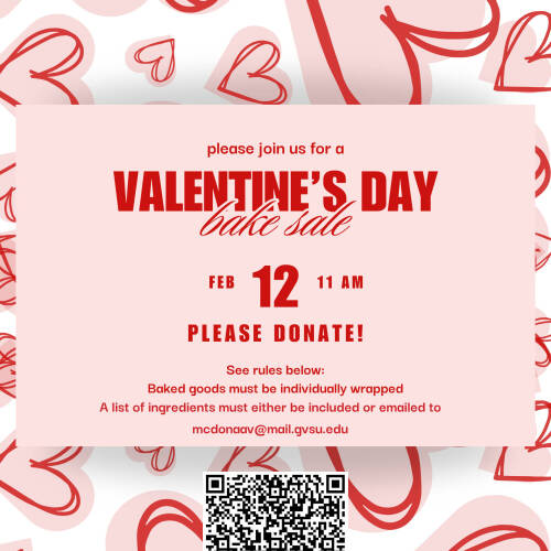 Laker Vets Valentine's Day Bake Sale